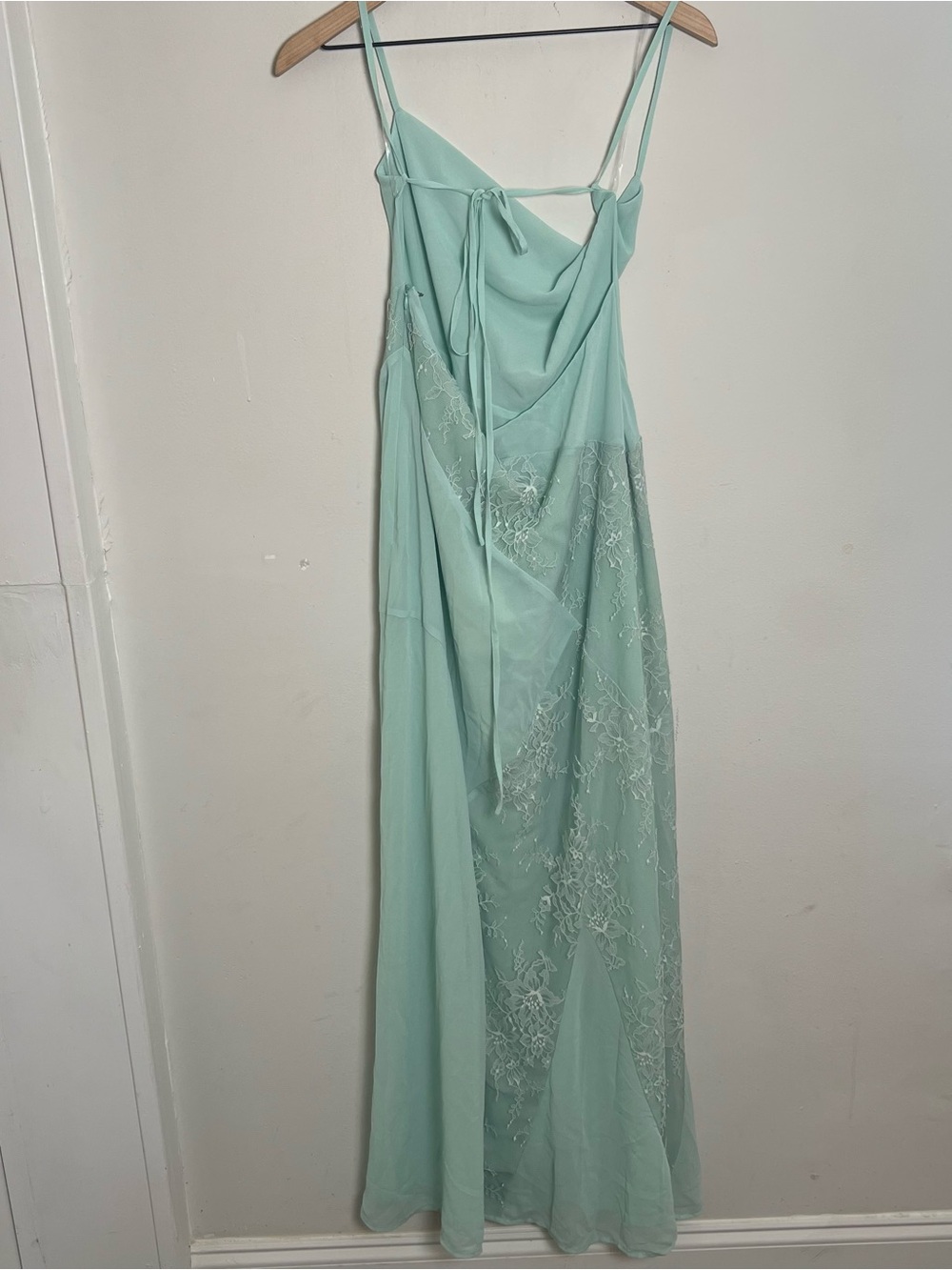 NWT PEPPERMAYO- Gabriana Maxi Dress Sage Size 8 - Picture 5 of 7